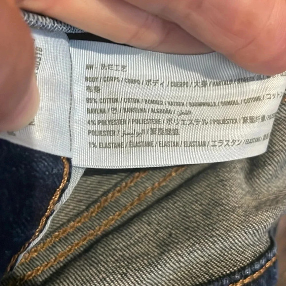 Hollister Slim Straight Jeans 26 X 28 Medium to dark wash Back to school - Picture 10 of 10